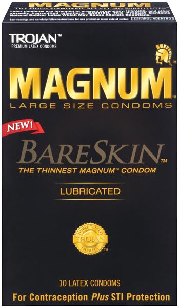 Trojan Magnum Bareskin 10 Pack Condom