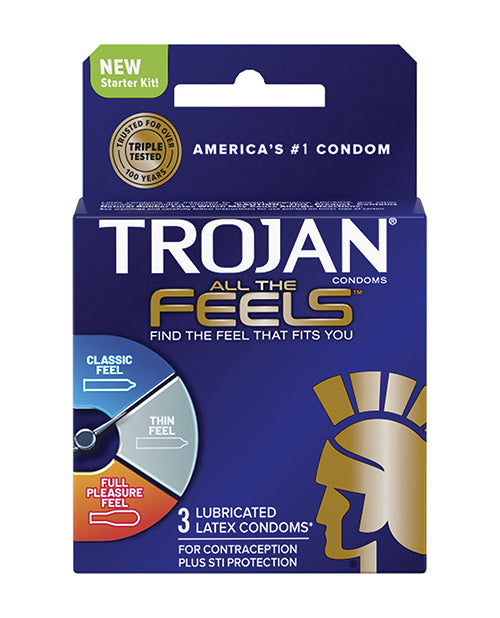 Trojan All The Feels 3ct Condom