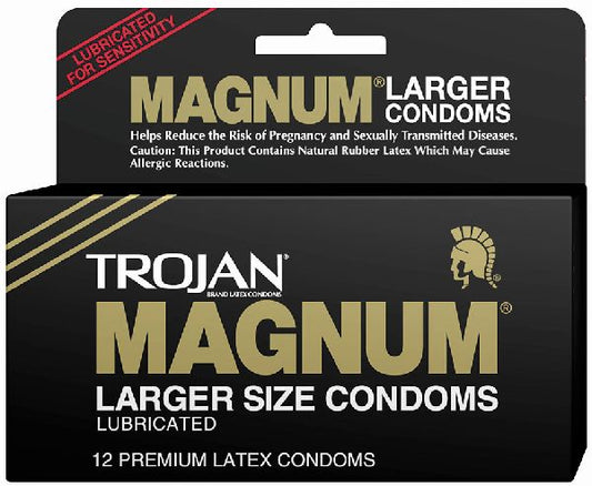 Trojan Magnum 12 Pack Condom