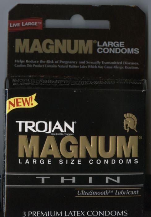 Trojan Magnum Thin 3 Pack Condom