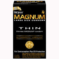 Trojan Magnum Thin 12 Pack Condom