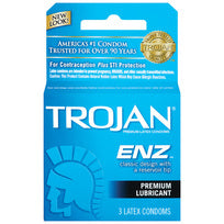 Trojan Enz (lubed) 3pk Condom