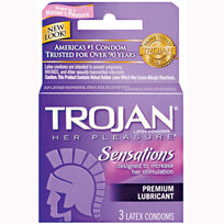 Trojan Her Pleasure 3 Pk Condom
