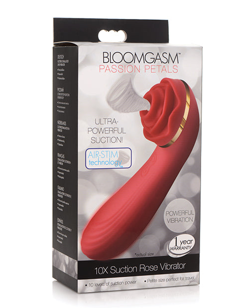 Passion Petals Suction Rose Clitoral Stimulator