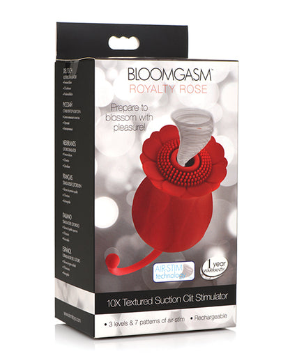 Bloomgasm Royalty Rose Suction Clitoral  Stimulator