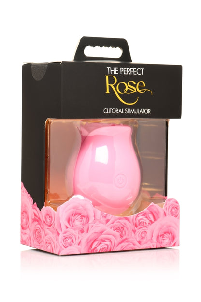 The Perfect Rose Clitoral Stimulator Pink