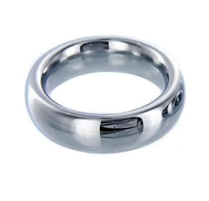 Stainless Steel Donut Penis Ring 1.75in